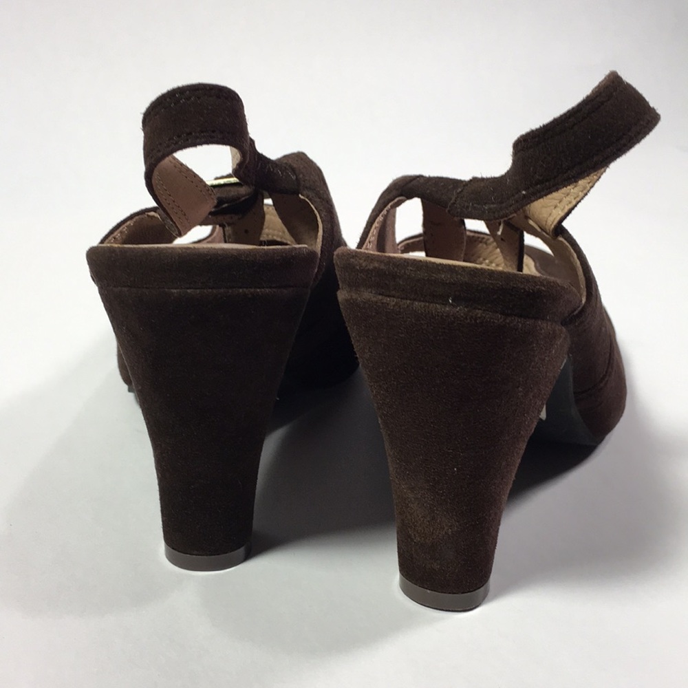 NWT J Jill Strappy Suede Slingbacks - Picture 3 of 7